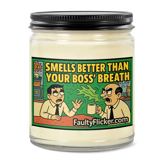 Candle of Questionable Coffee Breath